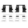 340-47064 Disc Brake Hardware Kit, Fits Select GM, Position: Rear - image 1