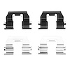 340-47067 Disc Brake Hardware Kit, Fits Select GM, Position: Rear - image 1
