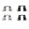 340-47078 Disc Brake Hardware Kit, Fits Select GM, Position: Rear - image 1