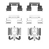 340-48001 Disc Brake Hardware Kit, 1999-2011 GM, Position: Rear - image 1