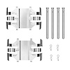 340-48005 Disc Brake Hardware Kit, 2015-2020 GM, Position: Front - image 1