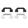 340-52008 Disc Brake Hardware Kit, 2004-2015 GM, Position: Front - image 1