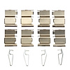 340-54003 Disc Brake Hardware Kit, Fits Select Ford/Lincoln/Mercury/Mazda, Position: Front - image 1