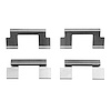 340-54015 Disc Brake Hardware Kit, 1986-1993 Ford/Lincoln/Mercury/Mazda, Position: Rear - image 1