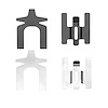 340-54077 Disc Brake Hardware Kit, 1993-2007 Ford/Lincoln/Mercury/Mazda, Position: Front - image 1