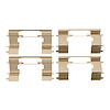340-56011 Disc Brake Hardware Kit, 2003-2011 Multiple Makes/Models, Position: Front - image 1