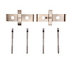 340-58008 Disc Brake Hardware Kit, Fits Select Acura/Honda, Position: Rear