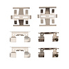 340-59005 Disc Brake Hardware Kit, 1983-1987 Acura/Honda, Position: Front - image 1