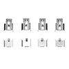 340-59007 Disc Brake Hardware Kit, 1983-2000 Multiple Makes/Models, Position: Front - image 1