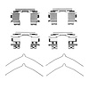 340-59033 Disc Brake Hardware Kit, 2002-2011 Multiple Makes/Models, Position: Front - image 1