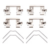 340-59047 Disc Brake Hardware Kit, Fits Select Acura/Honda, Position: Front