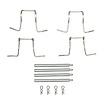 340-63006 Disc Brake Hardware Kit, 1973-1979 Mercedes-Benz, Position: Front - image 1