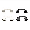 340-63040 Disc Brake Hardware Kit, 2008-2018 Multiple Makes/Models, Position: Front,Rear