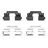 340-63052 Disc Brake Hardware Kit, 2012-2018 Mercedes-Benz, Position: Rear - image 1