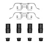 340-63065 Disc Brake Hardware Kit, Fits Select Mercedes-Benz, Position: Rear