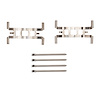 340-63073 Disc Brake Hardware Kit, Fits Select Mercedes-Benz, Position: Front