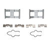 340-63077 Disc Brake Hardware Kit, 2016-2021 Freightliner, Position: Fr ,Fr & Rr,Rr