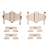 340-67013 Disc Brake Hardware Kit, 1991-2001 Infiniti/Nissan, Position: Rear - image 1