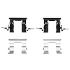 340-67023 Disc Brake Hardware Kit, 2002-2019 Multiple Makes/Models, Position: Front - image 1