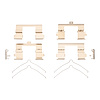 340-67038 Disc Brake Hardware Kit, Fits Select Multiple Makes/Models, Position: Front