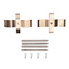 340-68006 Disc Brake Hardware Kit, 2003-2008 Infiniti/Nissan, Position: Front - image 1