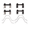 340-68008 Disc Brake Hardware Kit, 2007-2015 Infiniti/Nissan, Position: Front - image 1