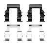 340-72005 Disc Brake Hardware Kit, 1991-2012 Multiple Makes/Models, Position: Rear - image 1