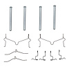 340-72007 Disc Brake Hardware Kit, 1997-2004 Mitsubishi, Position: Rear - image 1