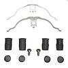 340-73009 Disc Brake Hardware Kit, 2011-2018 Audi/Volkswagen, Position: Front