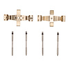 340-73010 Disc Brake Hardware Kit, 2013-2020 Multiple Makes/Models, Position: Front - image 1