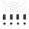 340-73022 Disc Brake Hardware Kit, Fits Select Multiple Makes/Models, Position: Front - image 1