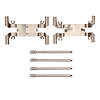 340-73024 Disc Brake Hardware Kit, Fits Select Audi/Volkswagen, Position: Front - image 1