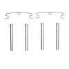 340-74001 Disc Brake Hardware Kit, 1992-1999 Audi/Volkswagen, Position: Front - image 1