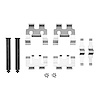 340-75019 Disc Brake Hardware Kit, Fits Select Lexus/Toyota/Scion, Position: Front - image 1