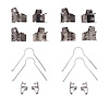 340-76002 Disc Brake Hardware Kit, 1983-1999 Multiple Makes/Models, Position: Rear,Front - image 1