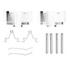340-76006 Disc Brake Hardware Kit, 1981-1983 Lexus/Toyota/Scion, Position: Front - image 1