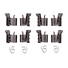 340-76072 Disc Brake Hardware Kit, Fits Select Lexus/Toyota/Scion, Position: Rear