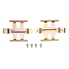 340-76077 Disc Brake Hardware Kit, 2005-2012 Multiple Makes/Models, Position: Fr,Fr & Rr,Rr - image 1