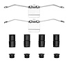 340-80000 Disc Brake Hardware Kit, 2000-2015 Multiple Makes/Models, Position: Front
