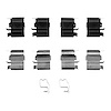 340-80026 Disc Brake Hardware Kit, 2001-2017 Multiple Makes/Models, Position: Front