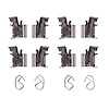 340-80043 Disc Brake Hardware Kit, Fits Select Multiple Makes/Models, Position: Front - image 1
