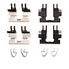 340-80045 Disc Brake Hardware Kit, Fits Select Ford/Lincoln/Mercury/Mazda, Position: Rear - image 1