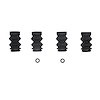 340-99007 Disc Brake Hardware Kit, 2005-2016 Smart, Position: Front - image 1