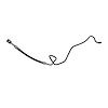 Brake Hose, 1999-2002 Audi/Volkswagen, Position: Rear Left/Driver Lower - image 1