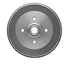 365-02000 True-Balanced Brake Drum, 1976-1984 Porsche, Position: Rear - image 1