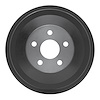 365-39005 True-Balanced Brake Drum, 2004-2009 Mopar, Position: Rear - image 1