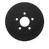 365-47028 True-Balanced Brake Drum, 2009-2011 GM, Position: Rear