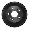 365-59019 True-Balanced Brake Drum, 1997-2021 Acura/Honda, Position: Rear - image 1