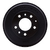 365-80016 True-Balanced Brake Drum, 1993-2002 Ford/Lincoln/Mercury/Mazda, Position: Rear