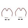 370-47017 Drum Brake Hardware Kit, 2003-2008 GM, Position: Rear